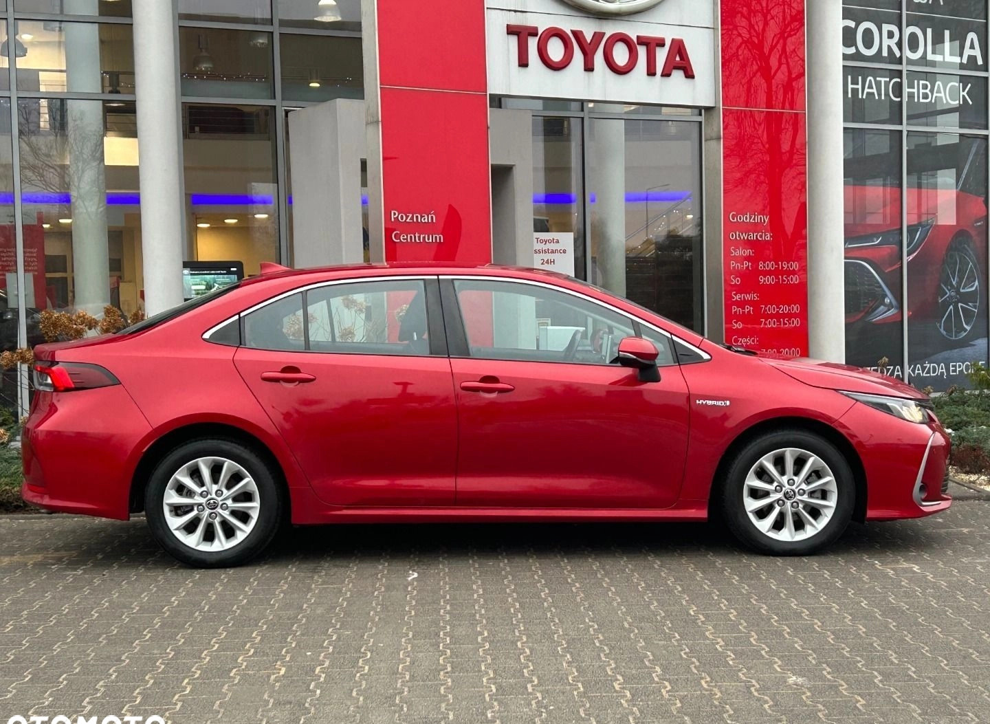 Toyota Corolla cena 79800 przebieg: 65093, rok produkcji 2019 z Poznań małe 79